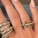 Пръстен Спелия Елегантен Пръстен с 14K Златно Покритие