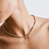 Река Кароляй | Луксозно Колие С 14K Златни Камъни