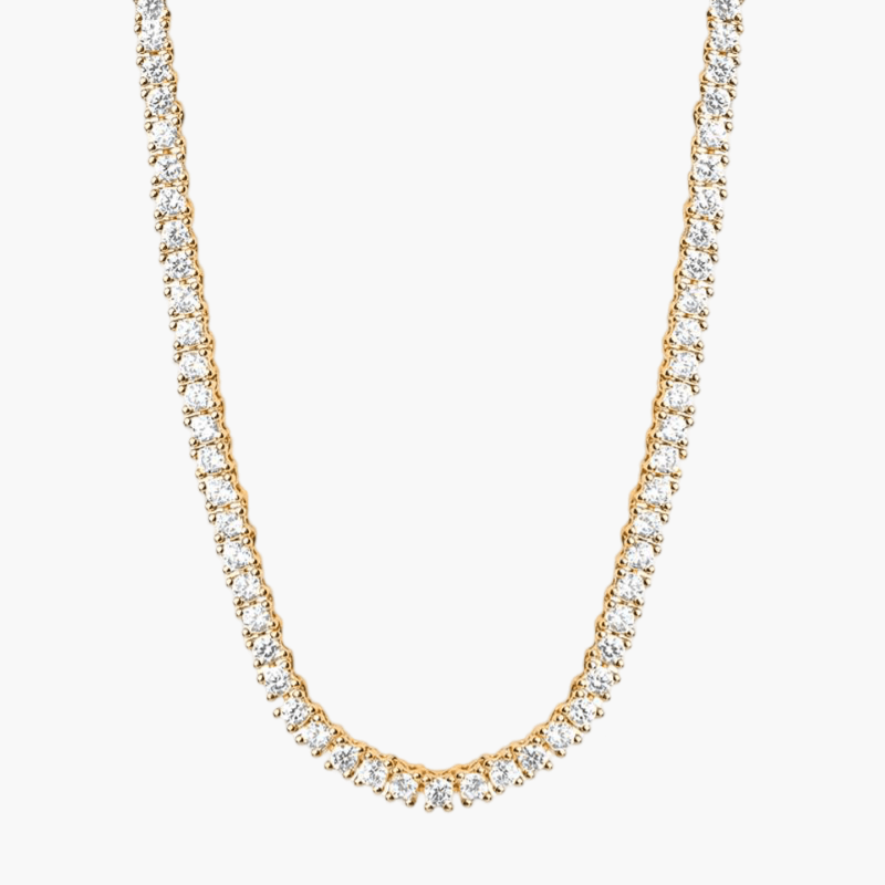 Река Кароляй | Луксозно Колие С 14K Златни Камъни